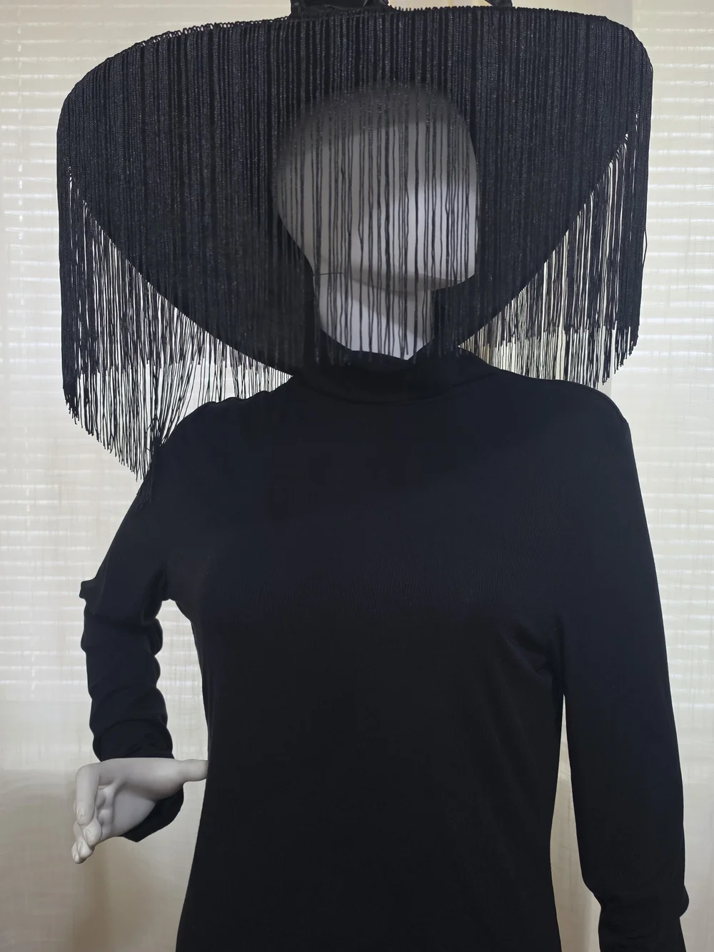 Halloween Fringe Detail Witches Hat
